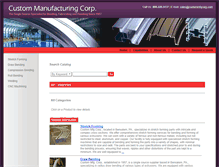 Tablet Screenshot of catalog.custommfgcorp.com
